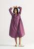 IKKIVI Table For Two Tea Plum Dress - Purple - Thumbnail 1