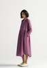 IKKIVI Table For Two Tea Plum Dress - Purple - Thumbnail 5