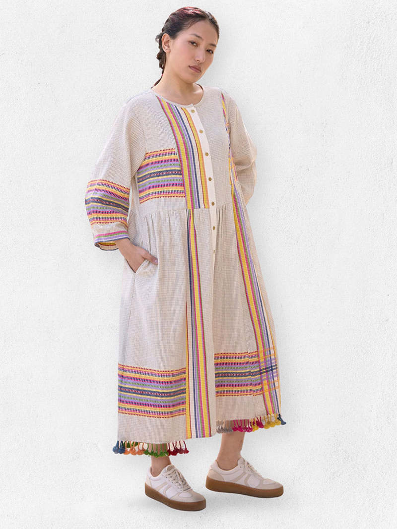 IKKIVI Tarini Dress - Off-White