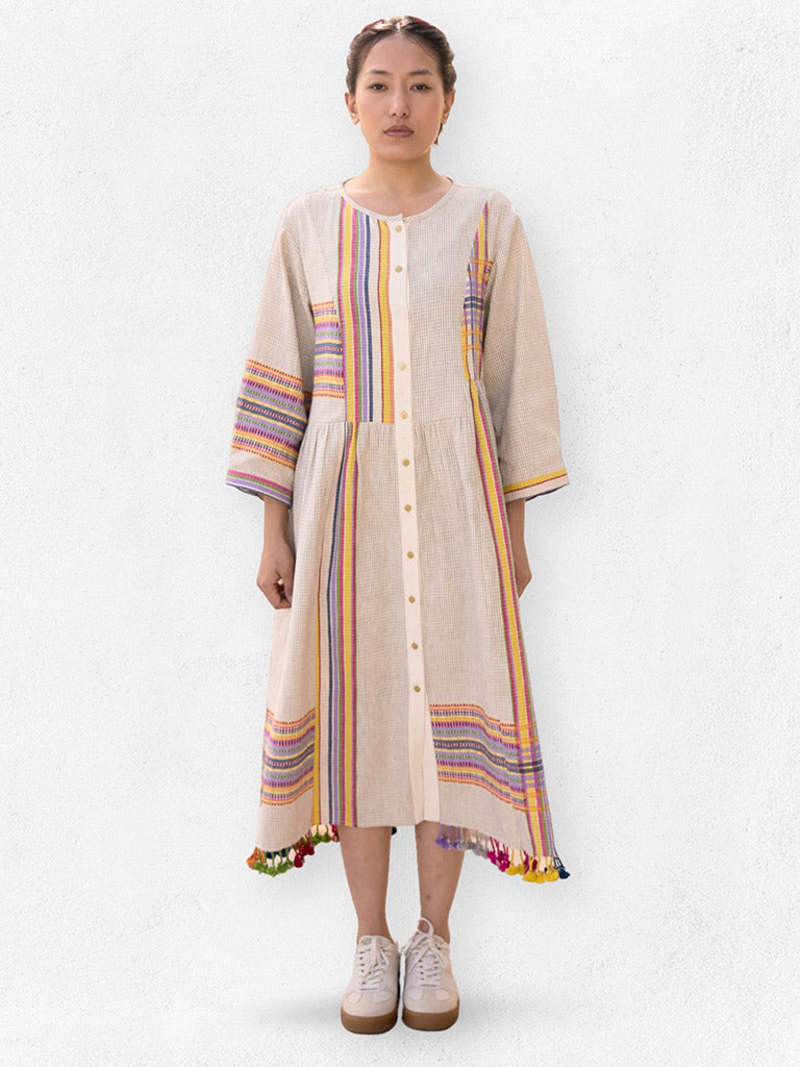 IKKIVI Tarini Dress - Off-White