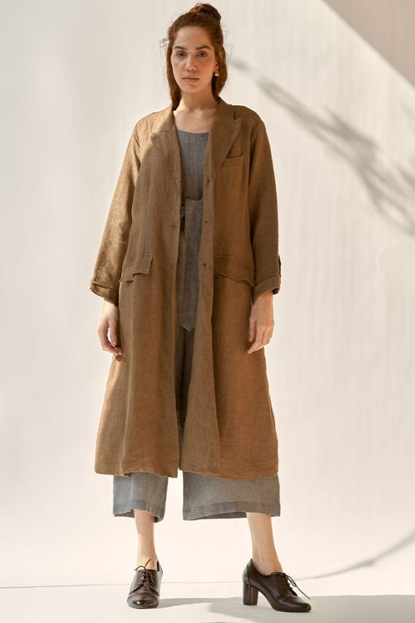IKKIVI Trench Me Not Coat - Brown