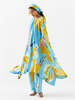 IKKIVI White Rose Kimono Set - Blue - Thumbnail 1