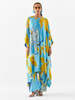 IKKIVI White Rose Kimono Set - Blue - Thumbnail 3