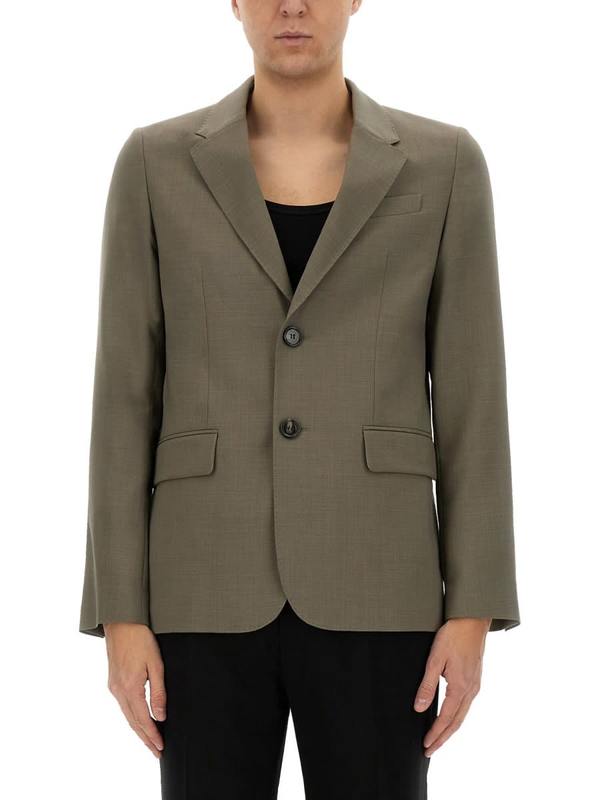 Ami Alexandre Mattiussi Two-Button Jacket - Green