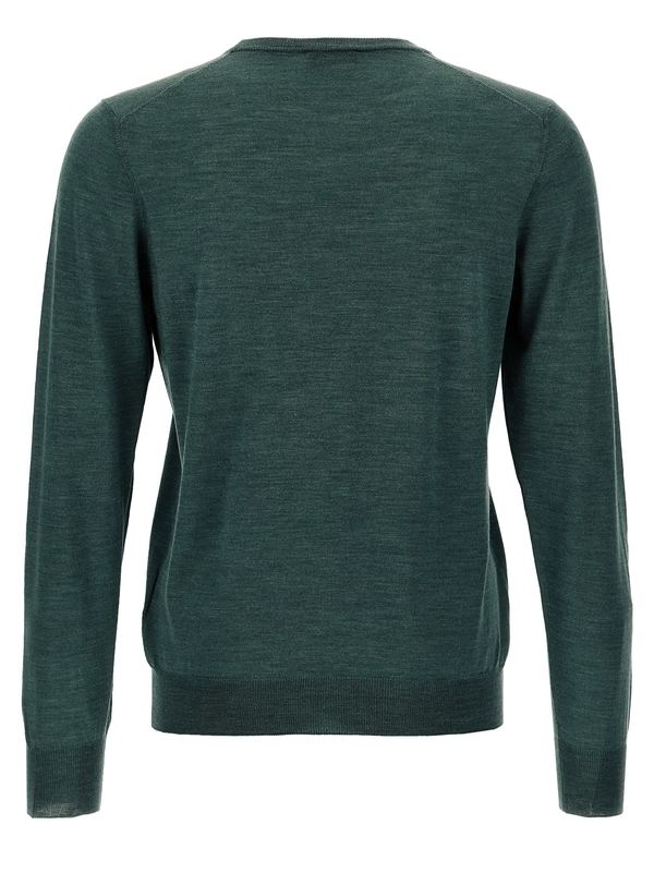 Barba Napoli Crew-neck Sweater - Green