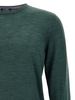 Barba Napoli Crew-neck Sweater - Green - Thumbnail 3
