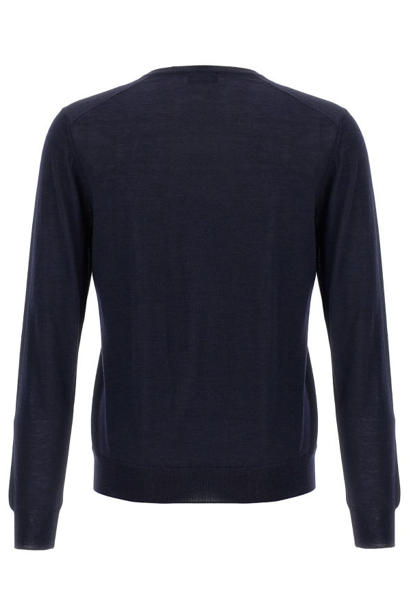 Barba Napoli Wool And Silk Sweater - Blue