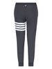 Thom Browne Loopback 4-Bar Track Pants - Gray - Thumbnail 2
