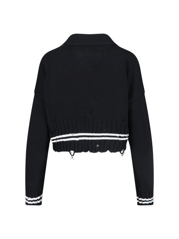 Marni V-Neck Cardigan - Black