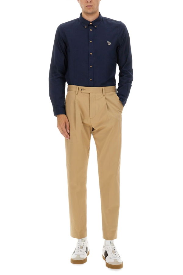 PAUL SMITH Tailored Fit Shirt - Blue