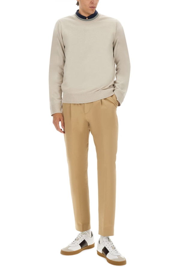 PAUL SMITH PS by Paul Smith Shirt With Embroidered Logo Shirt - White