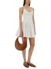 Staud Dena Mini Dress - White - Thumbnail 2