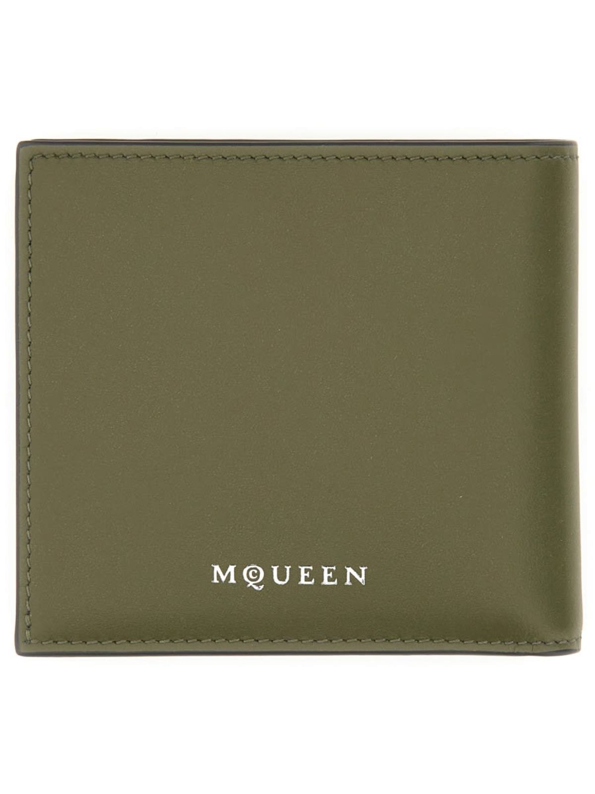 Alexander McQueen Bifold Wallet The Skull - Brown - Image 2 of 3