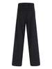 MM6 Maison Margiela Wide Pants - Black - Thumbnail 2