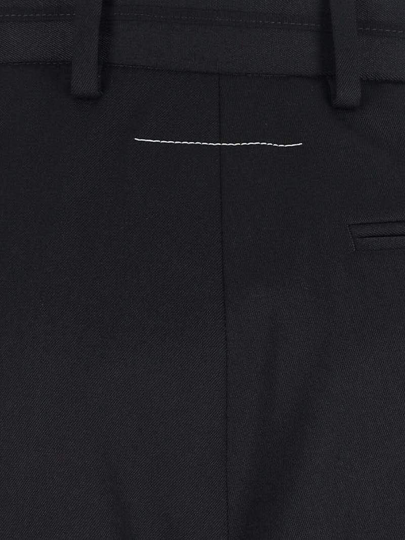 MM6 Maison Margiela Wide Pants - Black