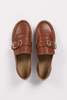 Jamie Haller Brown Buckle Loafer - Brown - Thumbnail 1