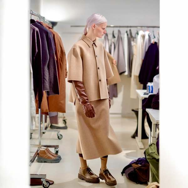 Sofie D'Hoore Sutton Skirt - Cardboard