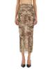 Jean Paul Gaultier Long Medallion Skirt - Nude - Thumbnail 1