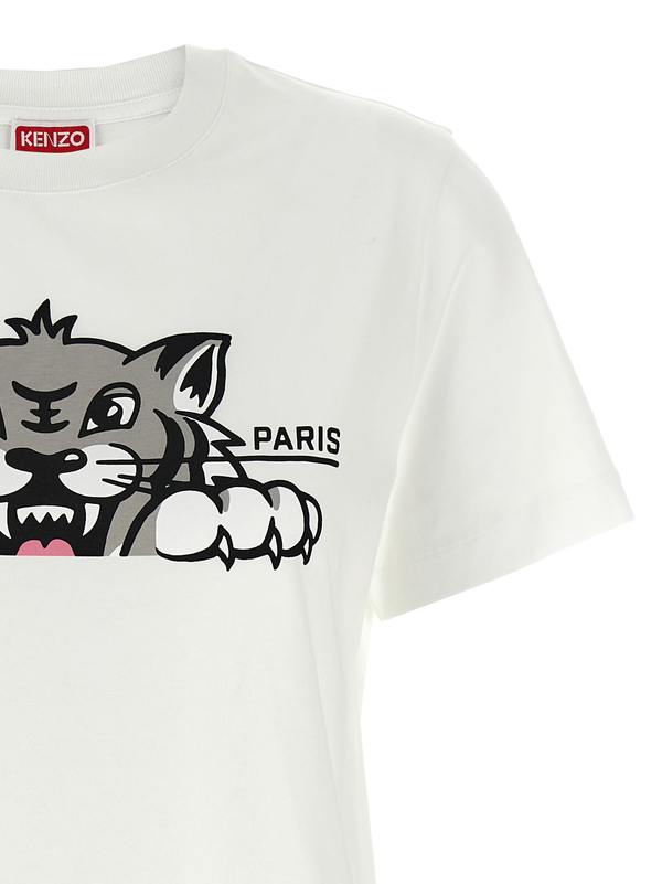 Kenzo Happy Tiger T-shirt - White