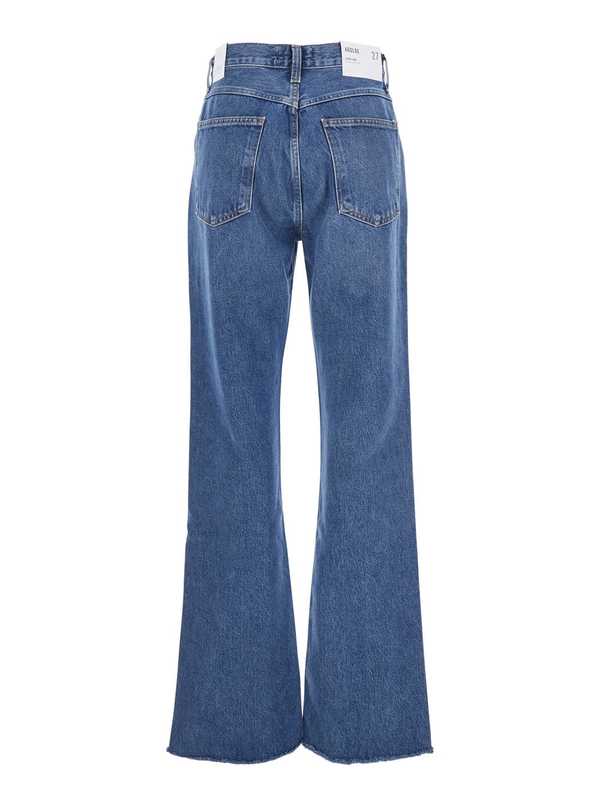 AGOLDE Lina Placebo Jeans - Blue