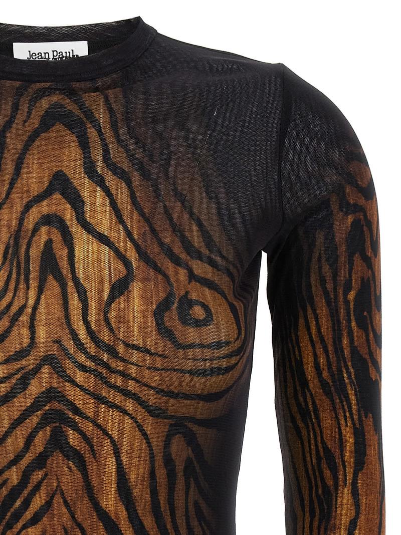 Jean Paul Gaultier Wood Top - Multicolor