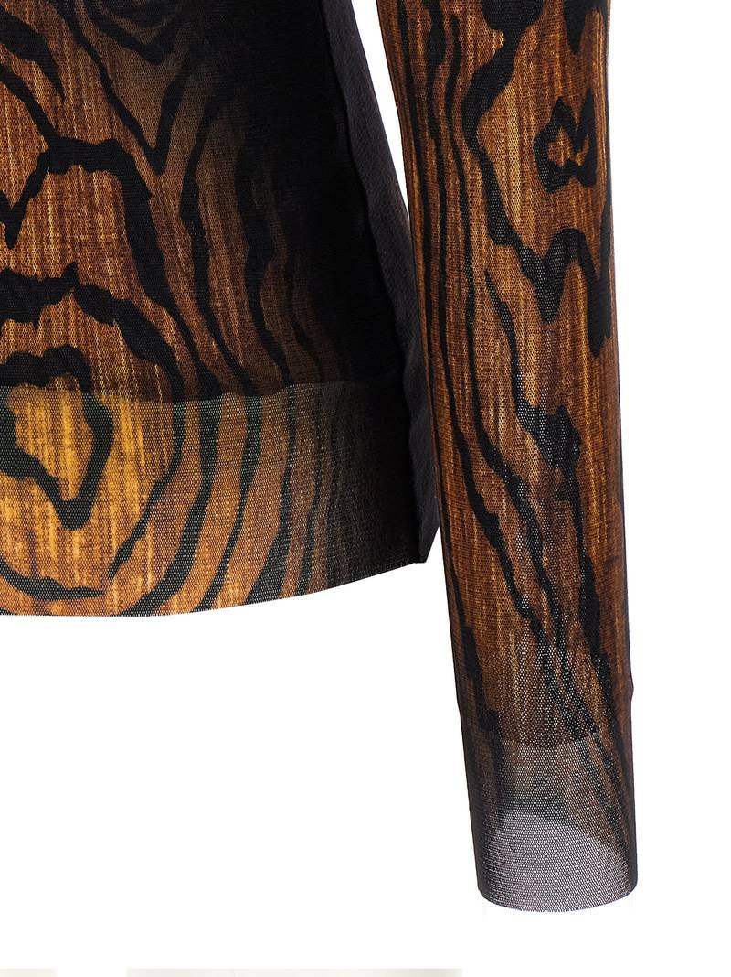 Jean Paul Gaultier Wood Top - Multicolor