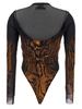 Jean Paul Gaultier The Wood Bodysuit - Multicolor - Thumbnail 2