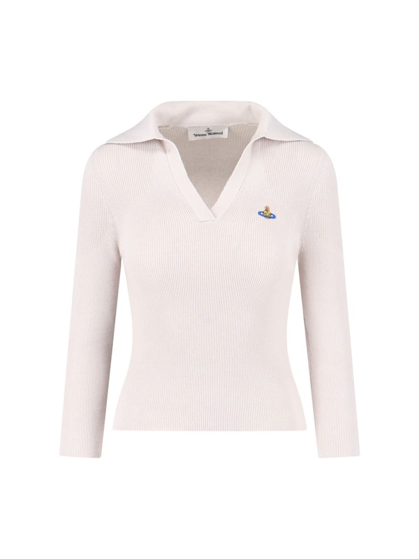 Vivienne Westwood Marina Polo Shirt - Cream