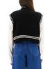 Marni Short Cotton Vest - Black - Thumbnail 3