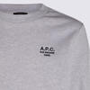 A.P.C. Cotton Sweatshirt - Light Grey - Thumbnail 3