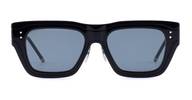 Thom Browne Rectangular Asian Fit Sunglasses - Black - Thumbnail 1