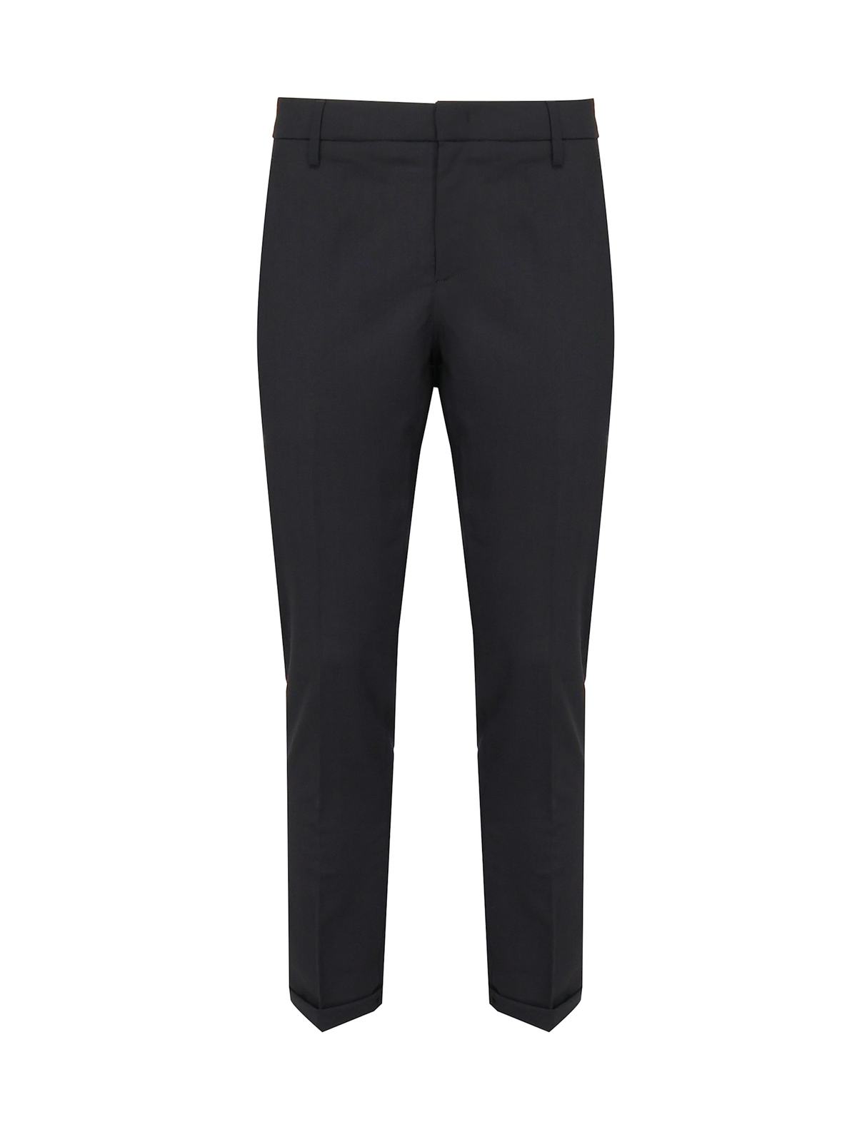 Dondup Gaubert Jersey Pants - Black - Image 1 of 3