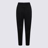MM6 Maison Margiela Black Pants - Black - Thumbnail 2