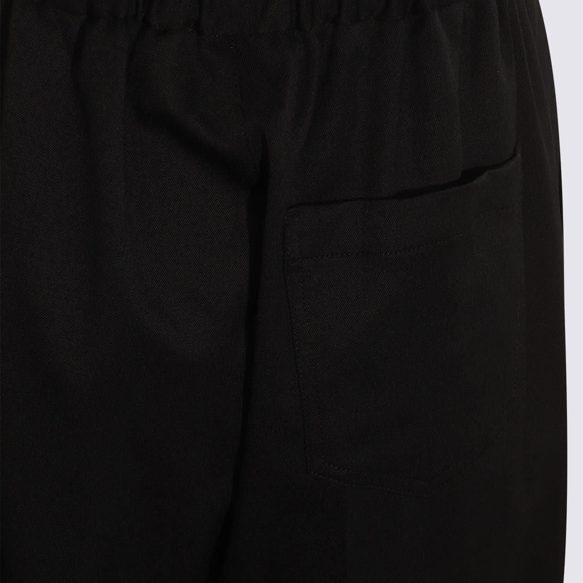 MM6 Maison Margiela Black Pants - Black - Image 4 of 4
