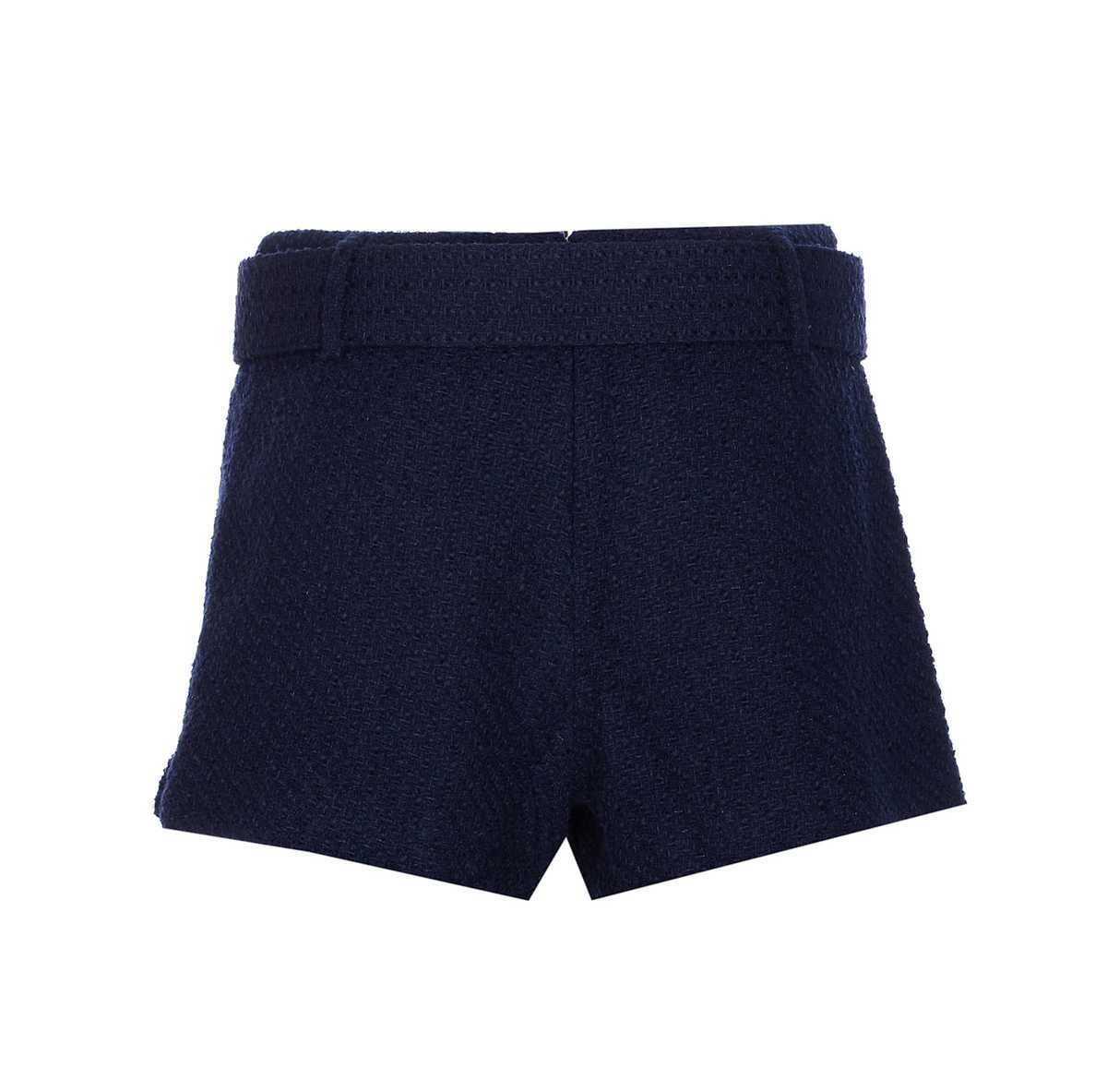 Self-Portrait Boucle Skort - Blue - Image 2 of 4