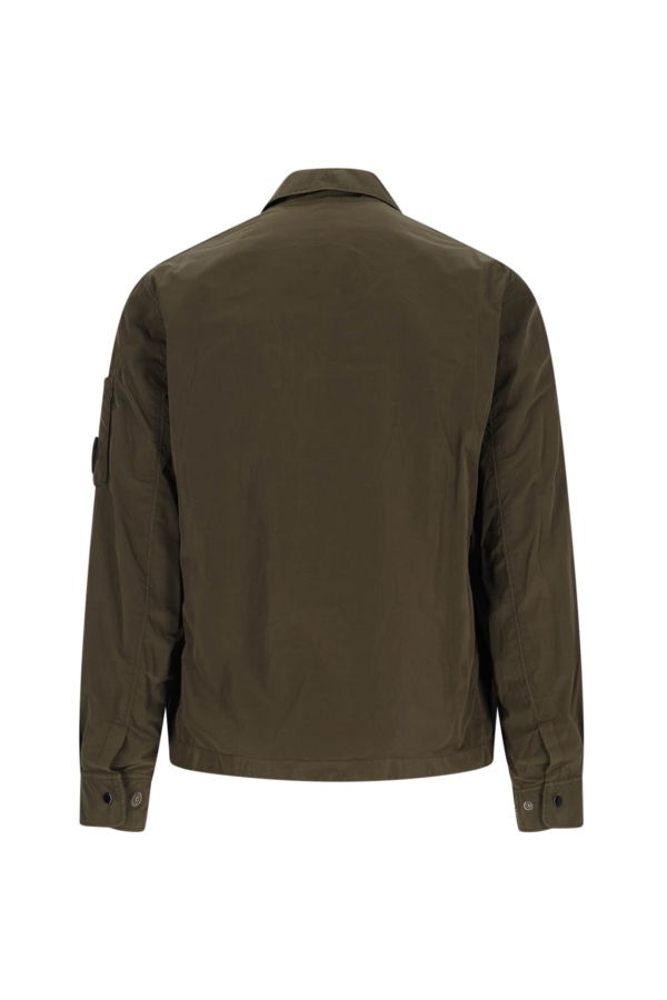 C.P. Company Logo Shirt Jacket - Green
