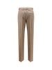 MM6 Maison Margiela Virgin Wool Trousers - Beige/White - Thumbnail 2