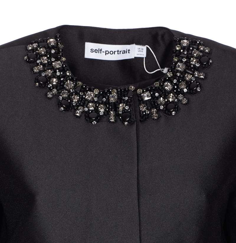 Self-Portrait Jacket - Black