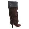 Paris Texas Reverse Ines Pump Booties - Brown - Thumbnail 3