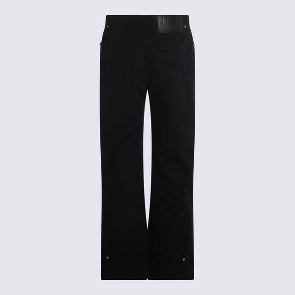 Jean Paul Gaultier Dark Blue Cotton Jeans - Blue