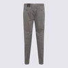 Incotex Grey Cotton Pants - Thumbnail 2