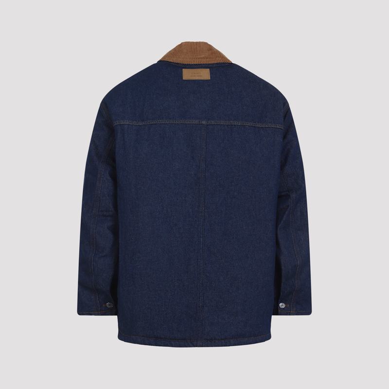 Ami Alexandre Mattiussi Padded Worker Jacket - Indigo