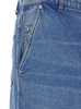Ami Alexandre Mattiussi Blue Jeans With Belt Loops Wide Leg - Blue - Thumbnail 3
