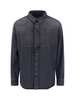 MM6 Maison Margiela Denim Shirt - Black - Thumbnail 1
