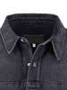 MM6 Maison Margiela Denim Shirt - Black - Thumbnail 4