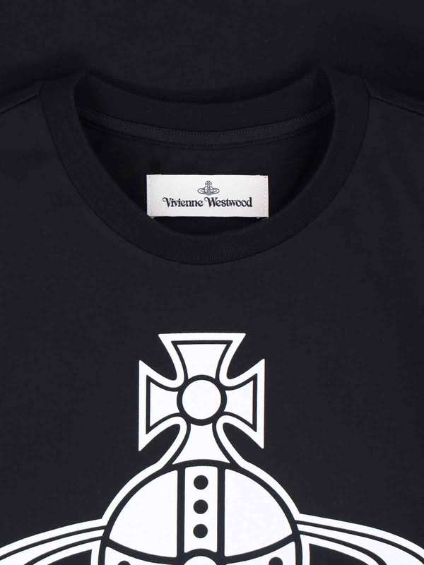 Vivienne Westwood Orb T-Shirt - Black