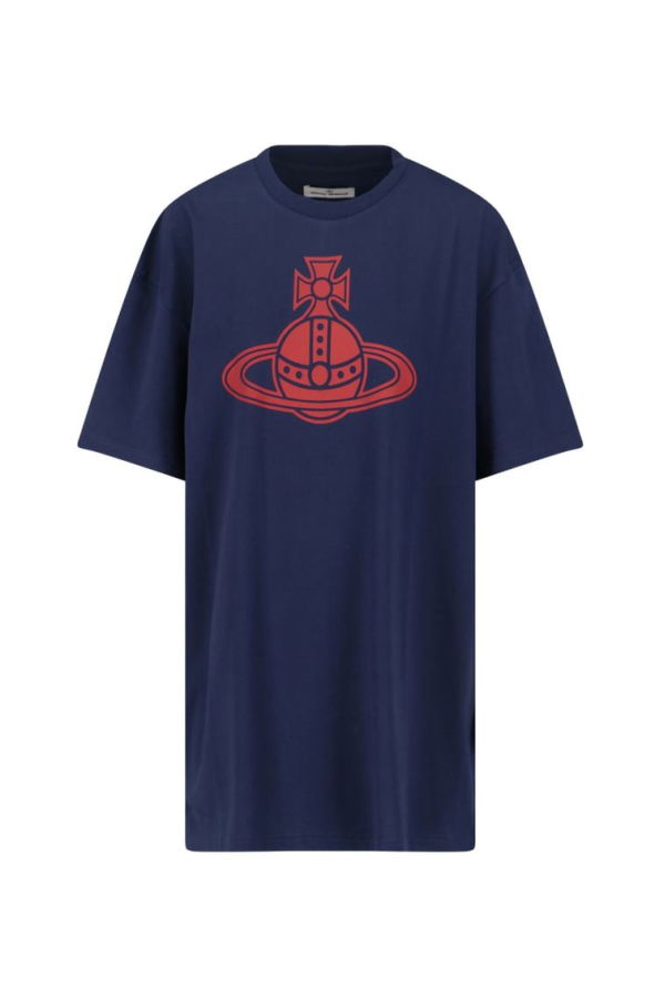 Vivienne Westwood Orb T-Shirt - Blue