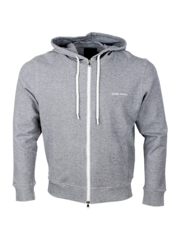 Barba Napoli Sweater - Gray