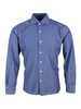 Barba Napoli Shirt - Denim - Thumbnail 1