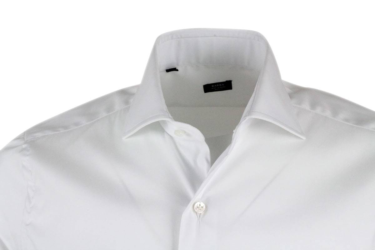 Barba Napoli Shirt - White - Image 4 of 4